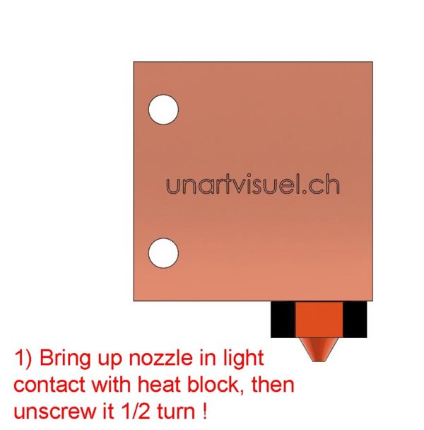 Nozzle And Heat Break Tube Mount Into Heat Block shop unartvisuel
